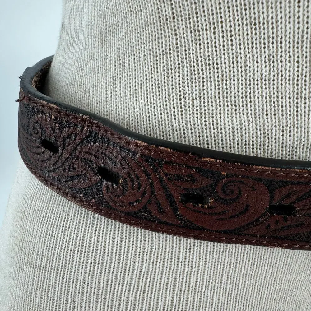 Vintage small western belt